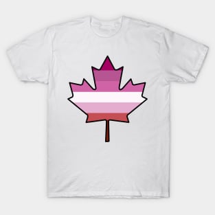 Maple Leaf Lesbian Pride! T-Shirt